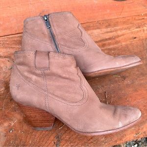 FRYE reina leather booty